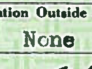 Enlargement: None